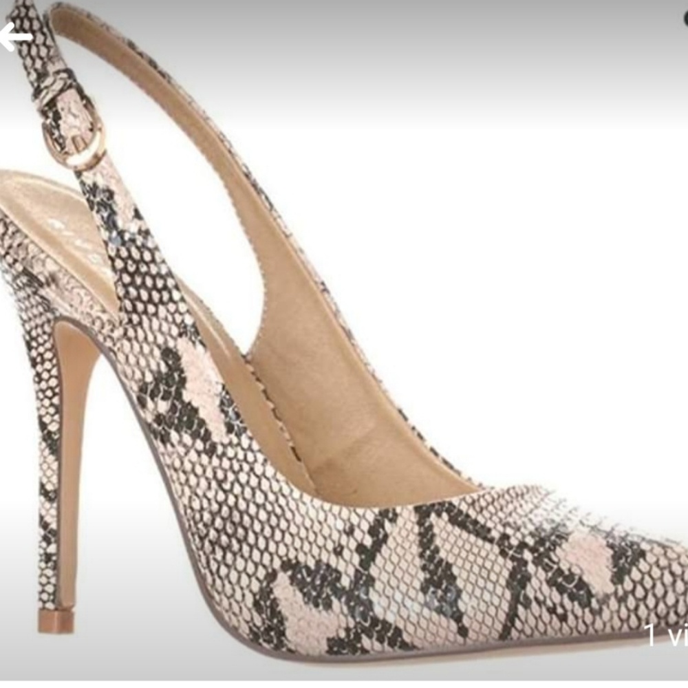 Snake Skin Pumps